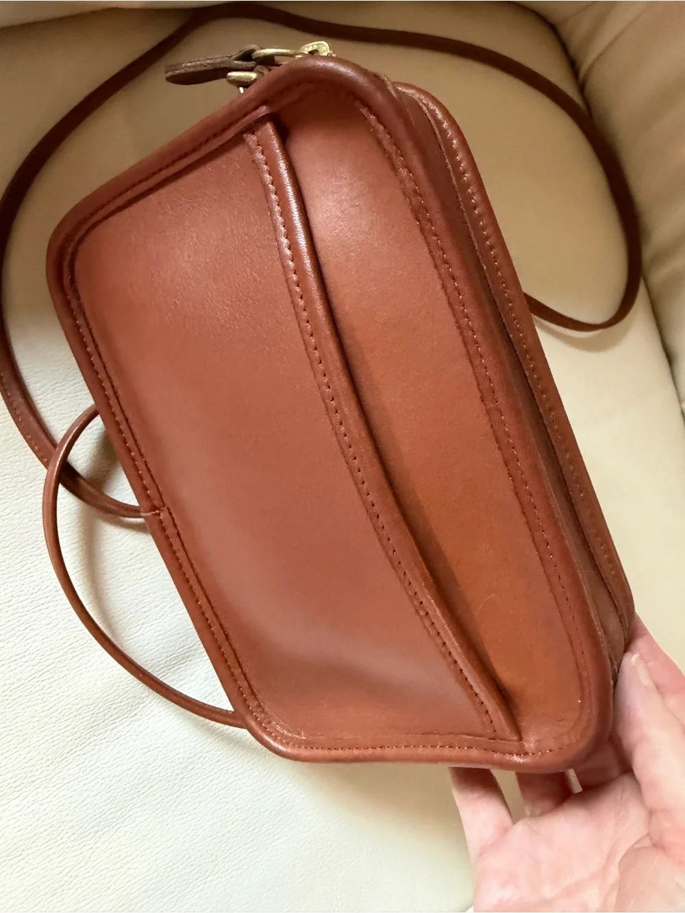 Authentic Coach Carnival 9925 Leather Crossbody Bag